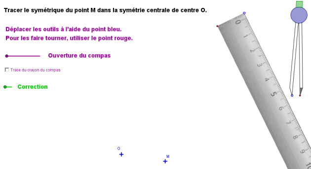 5ème symétrie centrale exo 1