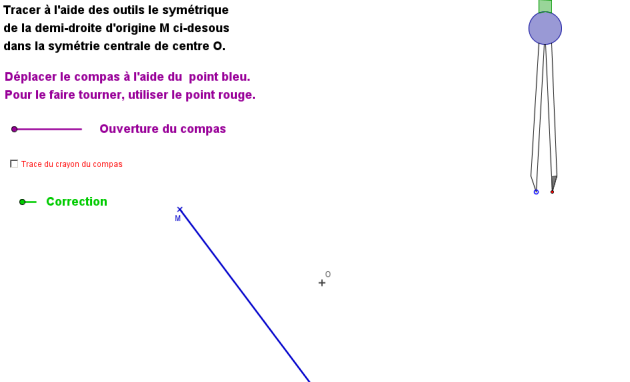 5ème symétrie centrale exo 3