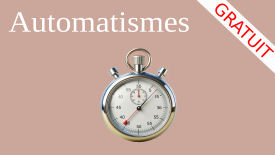 automatismes de maths interactif en 6eme