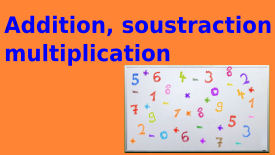 addition soustraction multiplication 6eme